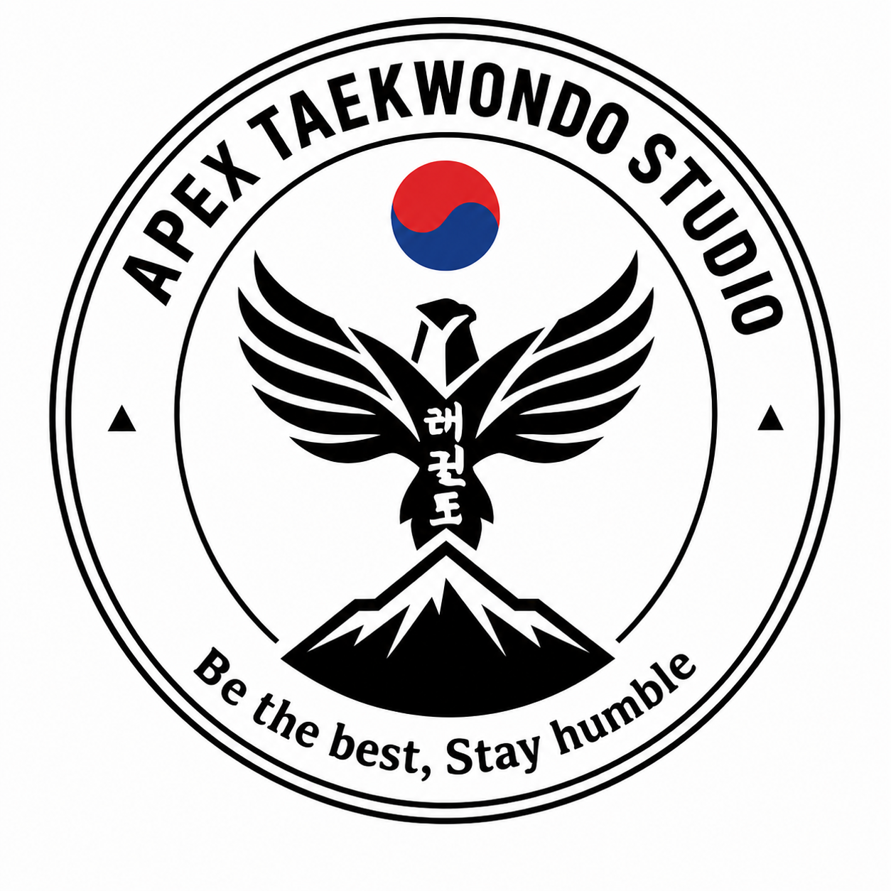 Apex Taekwondo Studio phoenix crest